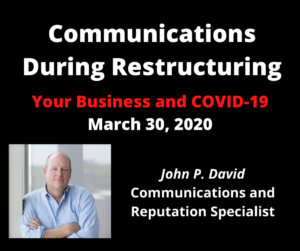 communications during restructuring
